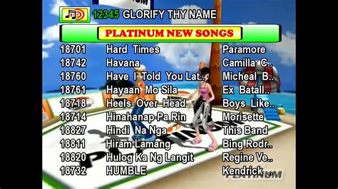 ikaw at ako videoke number platinum|GV Song List .